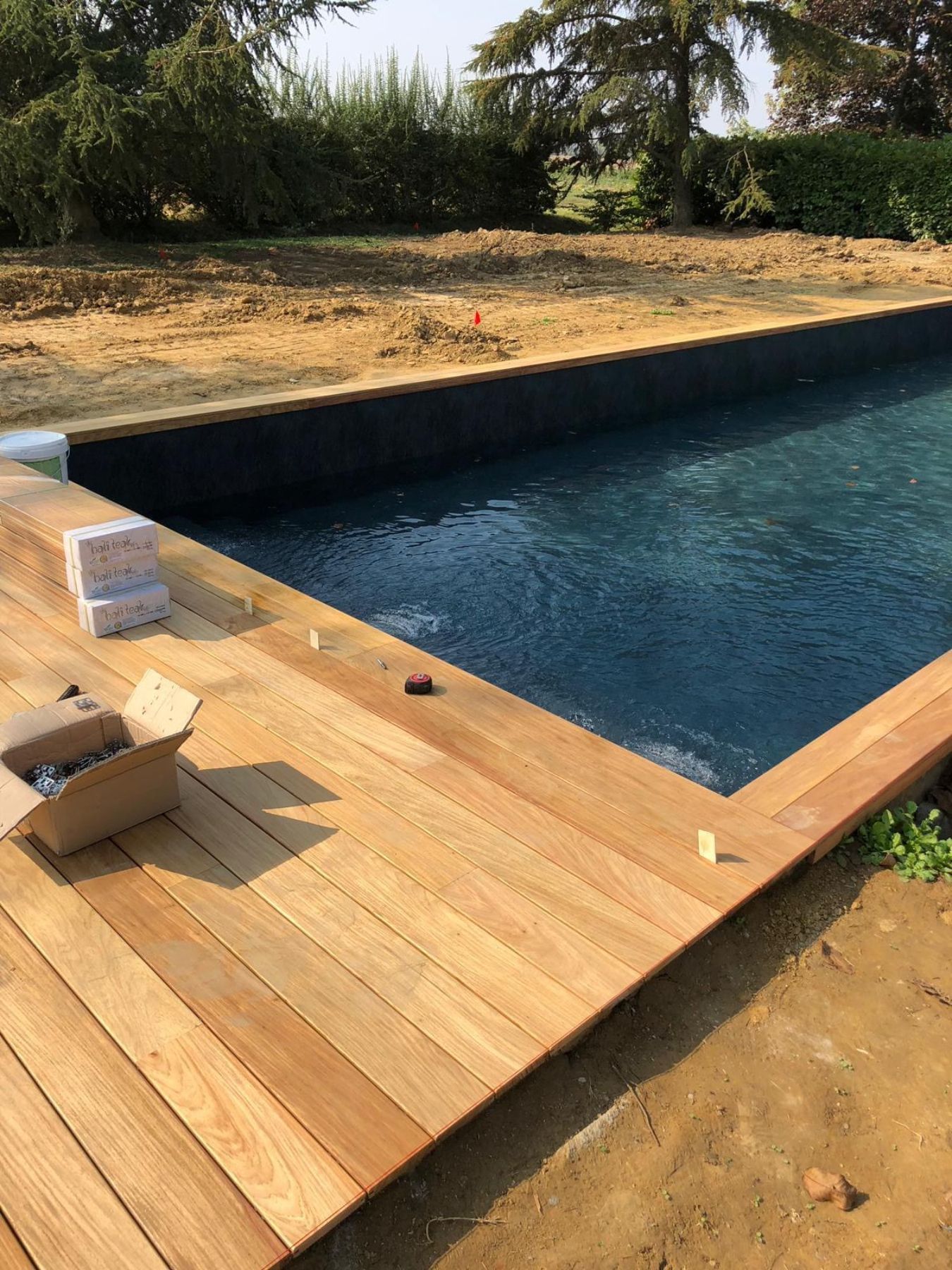 Piscina a skimmer con rivestimento TOUCH ELEGANCE